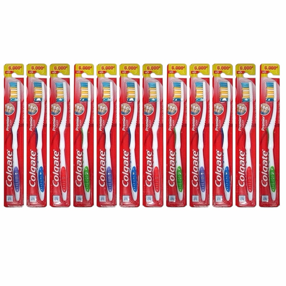 Colgate 12 pack toothbrushes - Med